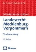 Landesrecht Mecklenburg-Vorpommern: Textsammlung