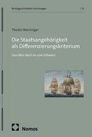 Thedor Wanninger - Die Staatsangehörigkeit als Differenzierungskriterium, Häftad