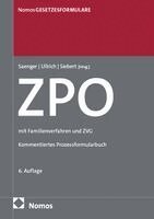 Ingo Saenger, Christoph Ullrich, Oliver Siebert - Zivilprozessordnung: ZPO, Övrigt