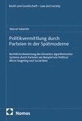 Politikvermittlung durch Parteien in der Sp�tmoderne