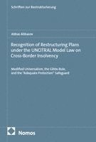 Abbas Abbasov - Recognition of Restructuring Plans under the UNCITRAL Model Law on Cross-Border Insolvency, Häftad