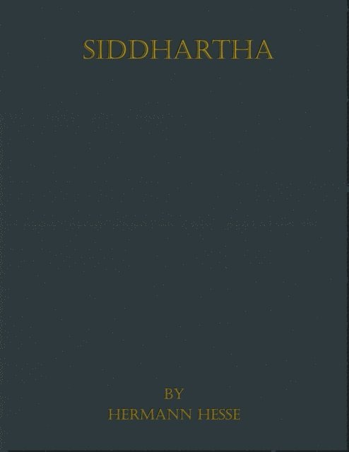 Hermann Hesse - Siddhartha, E-bok