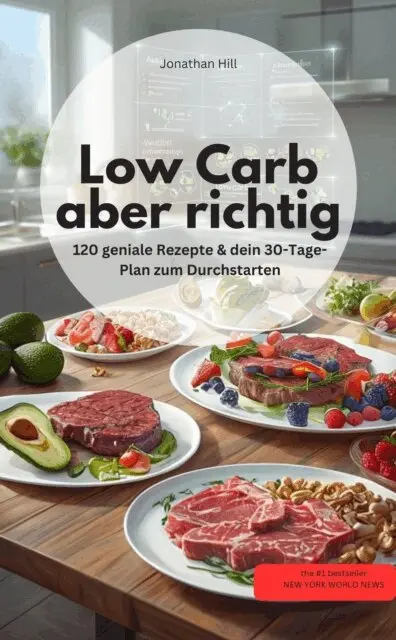 Jonathan Hill Jonathan Hill - Low Carb, aber richtig! 120 geniale Rezepte & dein 30-Tage-Plan zum Durchstarten, E-bok. Tillgänglighet: Lägg i varukorg
