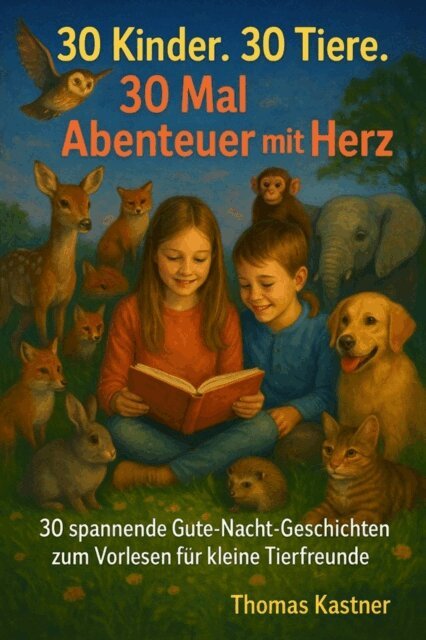 Thomas Kastner - 30 Kinder. 30 Tiere. 30 Mal Abenteuer mit Herz, E-bok