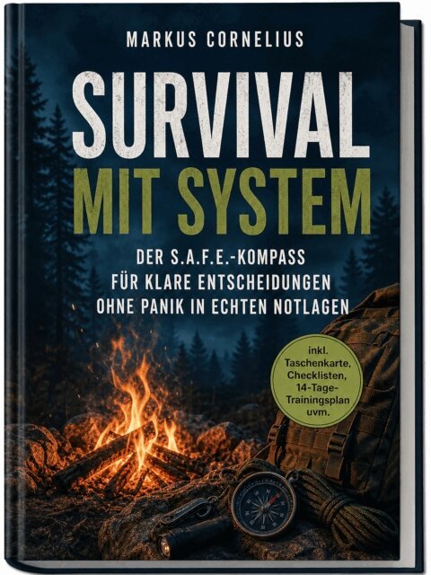 Markus Cornelius - Survival mit System: Der S.A.F.E.-Kompass fur klare Entscheidungen ohne Panik in echten Notlagen - inkl. Taschenkarte, Checklisten, 14-Tage-Trainingsplan uvm., E-bok