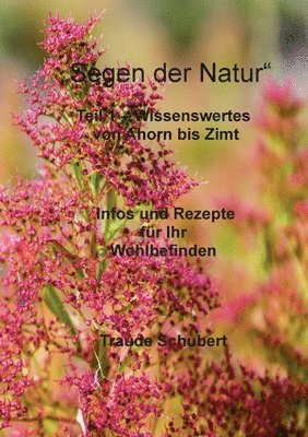 Traude Schubert - Segen der Natur - Teil 1, Häftad