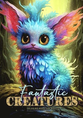 Fantastic Creatures Coloring Book for Adults