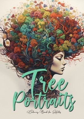 Monsoon Publishing - Tree Portraits Coloring Book for Adults, Häftad