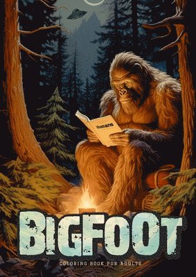 Monsoon Publishing - Bigfoot oloring Book for Adults, Häftad
