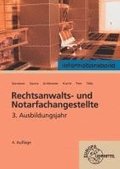 Rechtsanwalts- und Notarfachangestellte, Informationsband 3. Ausbildungsjahr