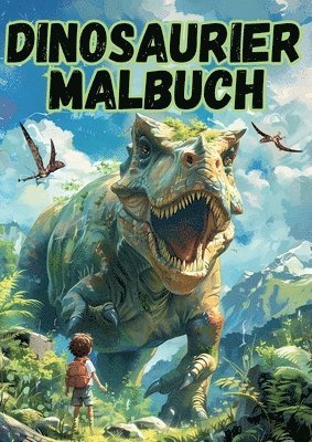 große Dinosaurier Malbuch