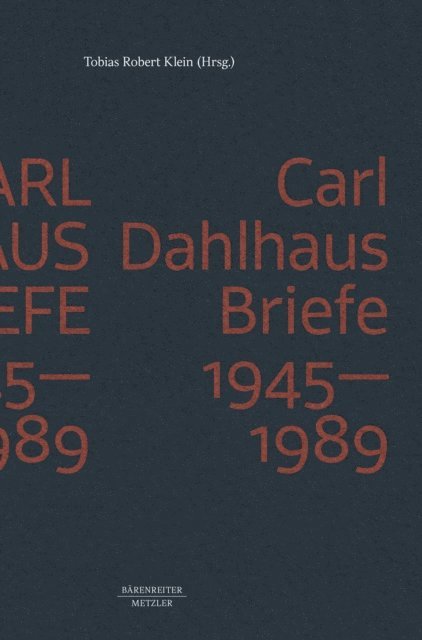 Tobias Robert Klein - Carl Dahlhaus, E-bok