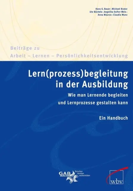 GAB Munchen eG - Lern(prozess)begleitung in der Ausbildung, E-bok. Tillgänglighet: Lägg i varukorg