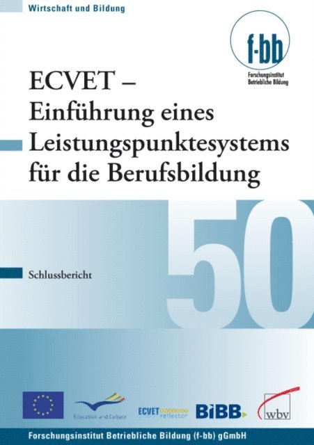 Eckart Severing, Herbert Loebe - ECVET - Einführung eines Leistungspunktesystems für die Berufsbildung, E-bok