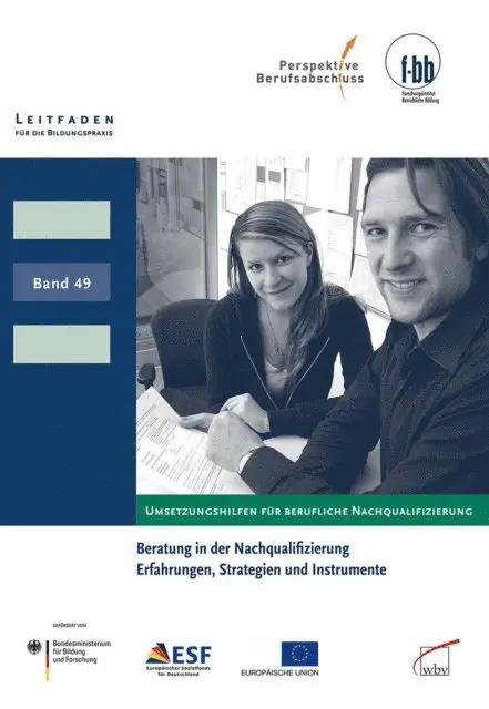 Forschungsinstitut Betriebliche Bildung (f-bb) - Beratung in der Nachqualifizierung, E-bok. Tillgänglighet: Lägg i varukorg