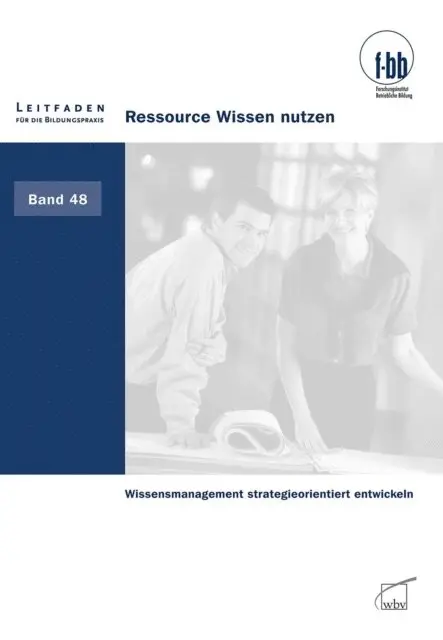 Forschungsinstitut Betriebliche Bildung (f-bb) - Ressource Wissen nutzen, E-bok. Tillgänglighet: Lägg i varukorg