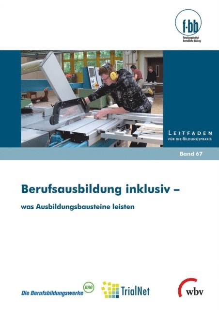 Gunther G. Goth, Eckart Severing - Berufsausbildung inklusiv - was Ausbildungsbausteine leisten, E-bok