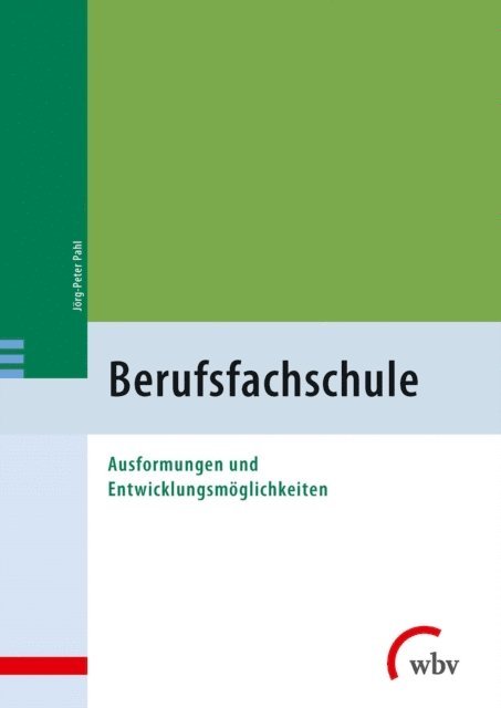 Jorg-Peter Pahl - Berufsfachschule, E-bok