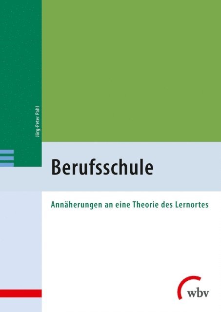Jorg-Peter Pahl - Berufsschule, E-bok