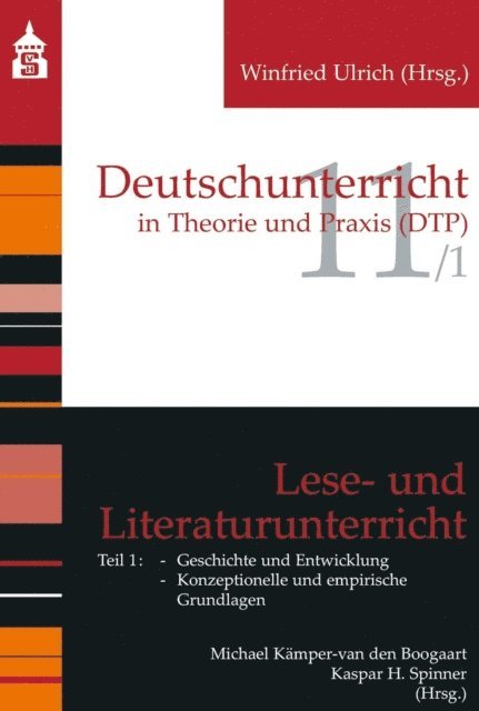Kaspar H. Spinner, Michael Kamper-van den Boogart - Lese- und Literaturunterricht: Teil 1, E-bok