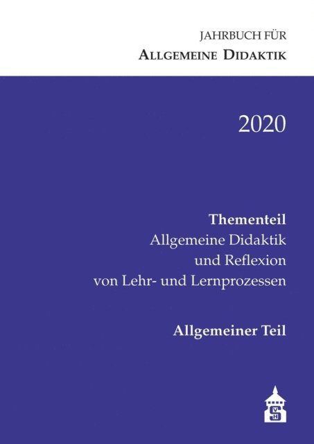 Klaus Zierer, Matthias Trautmann, Manuela Keller-Schneider - Jahrbuch für Allgemeine Didaktik 2020, E-bok