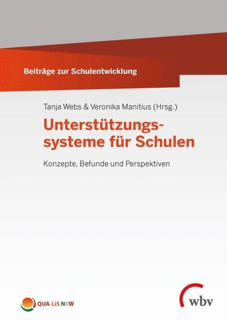 Veronika Manitius, Tanja Webs - Unterstützungssysteme für Schulen, E-bok