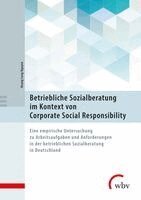 Hoang Long Nguyen - Betriebliche Sozialberatung im Kontext von Corporate Social Responsibility, Häftad
