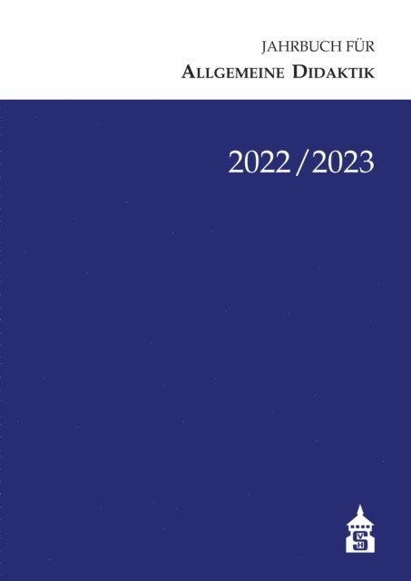 Stephan Wernke, Klaus Zierer - Jahrbuch für Allgemeine Didaktik 2022/2023, E-bok