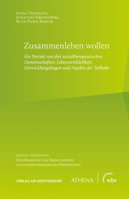 Ruth Fiona Roever, Johannes Kronenberg, Ioana Viscrianu - Zusammenleben wollen, E-bok