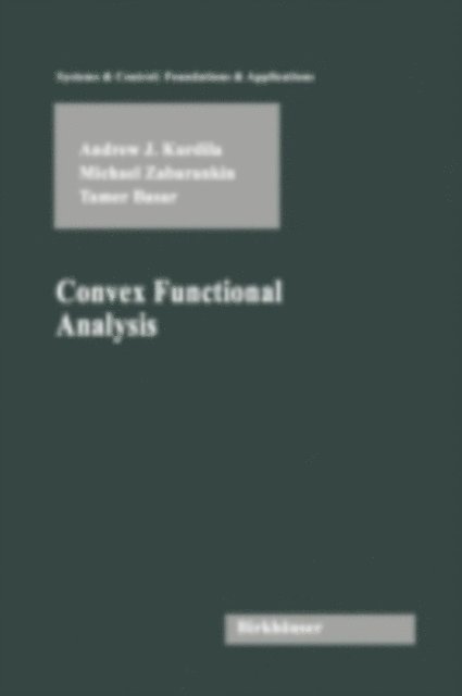 Michael Zabarankin, Andrew J. Kurdila - Convex Functional Analysis, E-bok