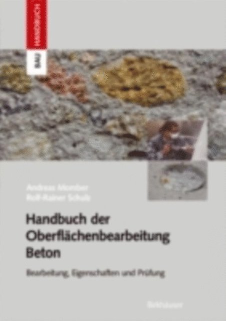 Rolf-Rainer Schulz, Andreas W. Momber - Handbuch der Oberflächenbearbeitung Beton, E-bok