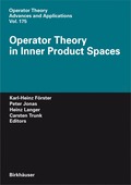 Operator Theory in Inner Product Spaces