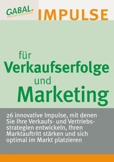 Hanspeter Reiter - Verkaufserfolge und Marketing, E-bok