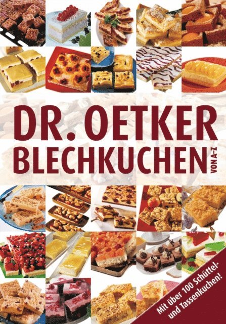 Dr. Oetker - Blechkuchen von A-Z, E-bok