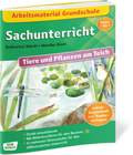 Arbeitsmaterial Grundschule. Sachunterricht. Tiere und Pflanzen am Teich.