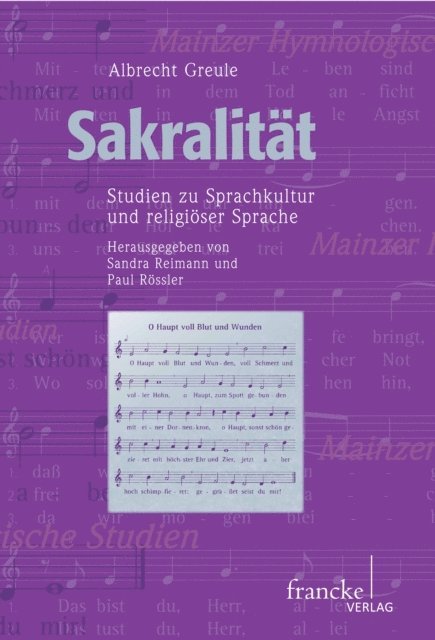 Albrecht Greule, Paul Rossler, Sandra Reimann - Sakralität, E-bok