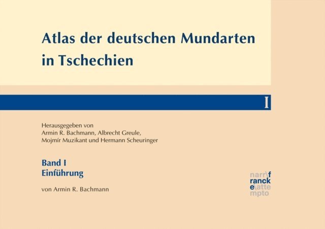 Monika Wese, Albrecht Greule, Alois Dicklberger, Armin R. Bachmann - Atlas der deutschen Mundarten in Tschechien, E-bok