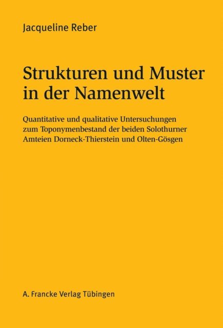 Jacqueline Reber - Strukturen und Muster in der Namenwelt, E-bok