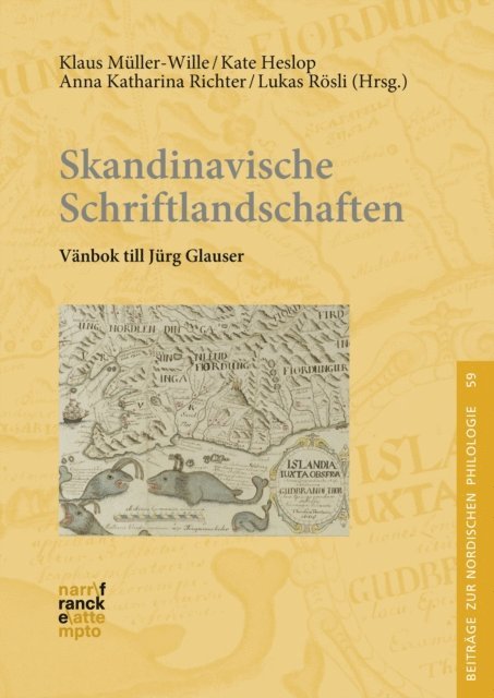 Lukas Rosli, Anna Katharina Richter, Kate Heslop, Klaus Muller-Wille - Skandinavische Schriftlandschaften, E-bok