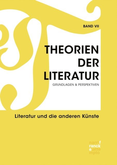 Hubert Zapf, Gunter Butzer - Theorien der Literatur VII, E-bok