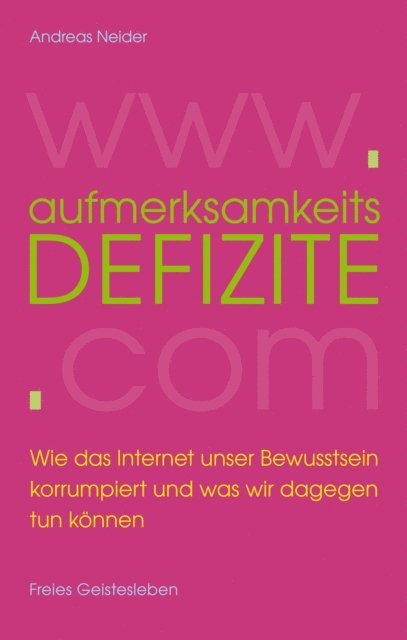 Andreas Neider - Aufmerksamkeitsdefizite, E-bok