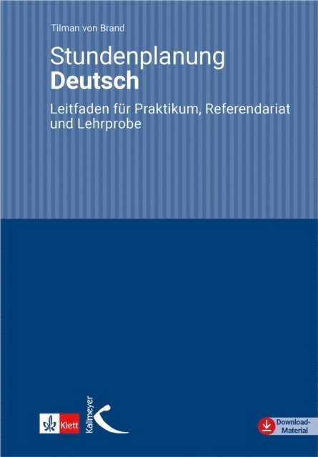 Tilman von Brand - Stundenplanung Deutsch, E-bok
