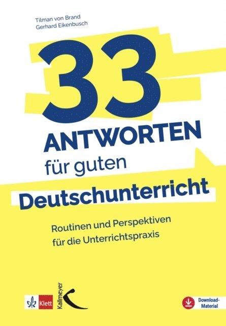Gerd Eikenbusch, Tilman von Brand - 33 Antworten für guten Deutschunterricht, E-bok