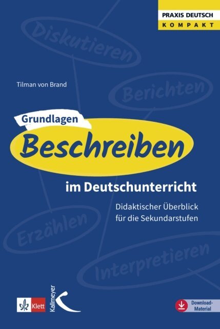 Tilman von Brand - Grundlagen: Beschreiben im Deutschunterricht, E-bok