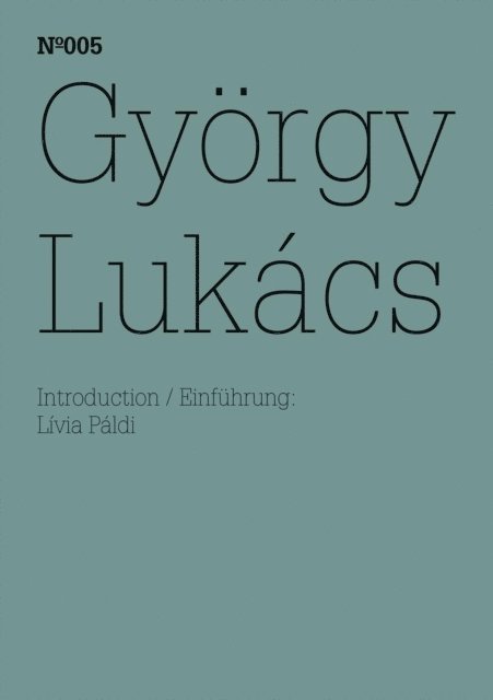 Gyorgy Lukacs - Gyorgy Lukacs, E-bok