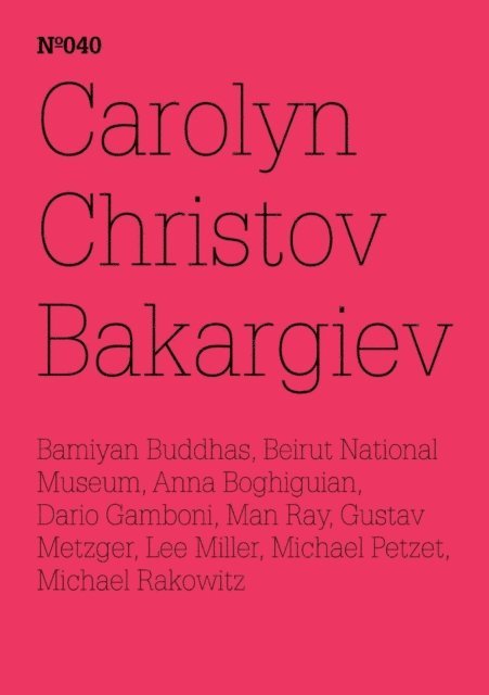 Carolyn Christov-Bakargiev - Carolyn Christov-Bakargiev, E-bok