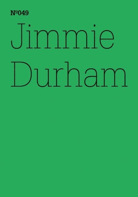 Jimmie Durham - Jimmie Durham, E-bok