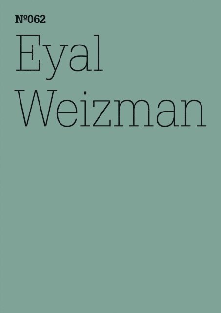 Eyal Weizman - Eyal Weizman, E-bok