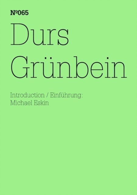 Durs Grunbein - Durs Grünbein, E-bok