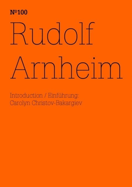 Rudolf Arnheim - Rudolf Arnheim, E-bok